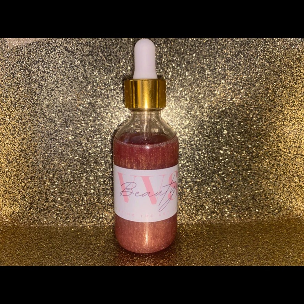 Rose Gold Shimmering Oil
